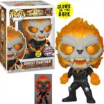 Funko Pop! Marvel: Infinity Warps - Ghost Panther Chain Glows in the Dark Special Edition #863