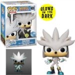 Funko Pop! Games Sonic The hedgehog Silver Glow in the Dark Special Edition #633