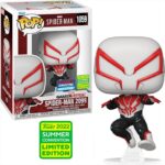 Funko Pop! Marvel Gamerverse: White Spider-Man 2099 SDCC 2022 Convention L/ E Spiderman