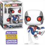 Funko Pop! Marvel Comics-Spider-Man Bug-Eyes Armor Winter 2022 Convention L/ E #1067 Spiderman
