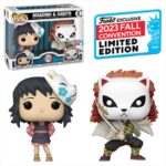 Funko Pop! 2-Pack Demon Slayer Kimetsu No Yaiba Makomo Sabito NYCC 2023 Convention Limited Edition