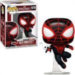 Funko Pop! Marvel Gamerverse:Spider-Man 2-Miles Morales Upgraded Suit #970 Bobble-Head Spiderman