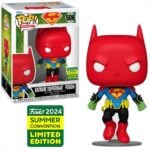 Funko Pop! Heroes: DC Comics - Batman/Superman Fusion SDCC 2024 Convention Limited Edition #506