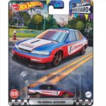 Mattel Hot Wheels Premium: Boulevard #88 - 1/64 96 Honda Accord - Blue White Red - 88