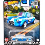 Mattel Hot Wheels Premium: Boulevard #86 - 1/64 67 Ford Anglia Racer - Blue White