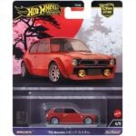 Mattel Hot Wheels Premium: Car Culture Japanese Historic #4 - 1/64 1973 Honda Civic Custom, red 4/5