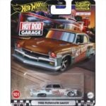 Mattel Hot Wheels Premium: Boulevard #101 - 1/64 1955 Custom Plymouth Savoy Silver Brown