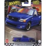 Mattel Hot Wheels Premium: Boulevard #102 - 1/64 1999 Ford F-150 SVT Lightning Blue