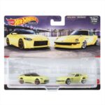 Mattel Hot Wheels Premium: 2 Pack 1/64 - nissan z proto / nissan fairlady z *premium 2-pack*