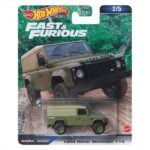 Mattel Hot Wheels Premium 1/64 - Fast Furious - Land Rover Defender 100 - Green 2/5 HKD26 - HT999