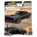 Hotwheels 1/64 Fast and Furious - 1970 Plymouth AAR Cuda - Black 3/5