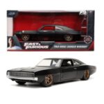 JADA 1/24 Fast And Furious - #32614 1968 Dodge Charger,Primer Black