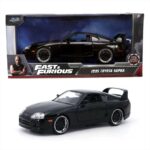 JADA #33380 1/24 1995 Toyota Supra *Fast Furious*,Black