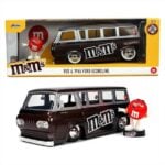 JADA #32027 1/24 1965 Ford Econoline With Red Figure *Mms*,Brown