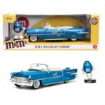 JADA #33726 1/24 1956 Cadillac Eldorado With Blue Figure *Mms*, Blue