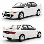 OttOmobile Miniatures 1/18 Mitsubishi Lancer Evo III Scotia White W83 1995 Resin Series