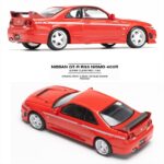 Pop Race 1/64 Nissan Gt-r r33 Nismo 400r Red - Image 2