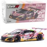 Pop Race 1/64 Honda NSX GT3 Evo22 RT production model custom Type-08