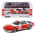Tarmac 1/64 1987 Toyota Supra Turbo Ma70 #15 M. Micangeli/e. Calderari Etcc,Red/White