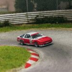 Tarmac 1/64 1987 Toyota Supra Turbo Ma70 #15 M. Micangeli/e. Calderari Etcc,Red/White - Image 2