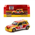 Tarmac 1/64 1985 Renault 5 Maxi Turbo #27 Didier Auriol/Bernard Occelli Tour Corse Rally De France.