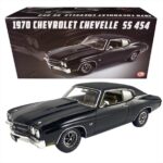 Acme Diecast 1/18 - 1970 Chevrolet Shevelle SS 454 - Black