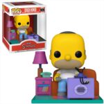 Funko Pop! Deluxe: The Simpsons - Couch Homer Watching TV #909 Figure