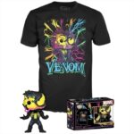 Funko Pop!  Marvel: Venom POP!  Tee Box Eddie Brock Blacklight
