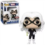 Funko Pop!  Marvel: Animated Spider-Man - Black Cat #958 Bobble-Head Exclusive Spiderman
