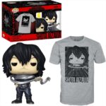 Funko Pop!  Tee Adult: My Hero Academia - Shota Aizawa Vinyl Figure and T-Shirt L