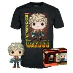 Funko Pop!  Tees Adult: My Hero Academia - Katsuki Bakugo Metallic Special Edition Vinyl Figure  T-S
