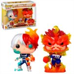 Funko Pop! 2-Pack Animation: My Hero Academia S9 - Shoto Todoroki and Endeavor Special Edition