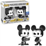 Funko Pop! 2-Pack: Disney - Plane Crazy Mickey  Minnie Mouse Special Edition Vinyl Figures
