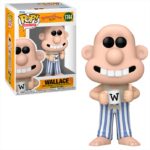 Funko Pop! Animation: Wallace And Gromit - Wallace in Pajamas #1744 Vinyl Figure
