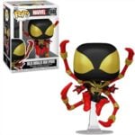 Funko Pop! Marvel: Spider-Man - Miles Morales Iron Spider* #1448 Bobble-Head Spiderman
