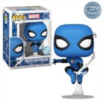 Funko Pop! Marvel: Spider-Man -  Fantastic Four Spider-Man Blue Suit Special Edition #1451 Spiderman