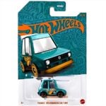 Hotwheels 1/64 Pearl And Chrome 2023 Tooned Volkswagen Golf MK1