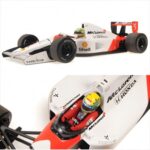 Minichamps 1/18 1991 Mclaren Honda Mp4/6 World Champion Ayrton Senna,Dirty Version
