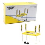 Mini GT 1/64 Lb Racing Paddock Service Tent Set,Yellow/Black