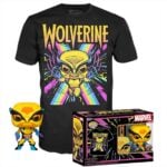 Funko Pop! Pop Tees: Marvel X-Men Wolverine Blacklight Special Edition #802 Random Size