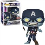 Funko POP! Marvel: What If - Zombie Captain America #948 Bobble-Head Funko-Shop Exclusive