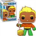 Funko Pop! Heroes: DC Holiday - Gingerbread Aquaman GB #445 Vinyl Figure