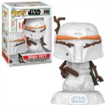 Funko Pop! Disney Star Wars: Holiday - Boba Fett SNWMN #558 Bobble-Head Vinyl Figure