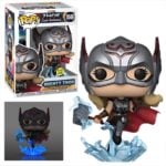 Funko Pop! Marvel: Thor Love and Thunder - Mighty Thor Glows in the Dark Special Edition #1046 Bobbl