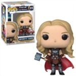 Funko Pop! Marvel: Thor Love and Thunder - Mighty Thor without Helmet Metallic Special Edition #1076