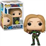 Funko Pop! Marvel: Captain Marvel - Captain Marvel Neon Suit Glows in the Dark Special Edition #516