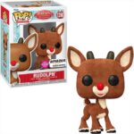 Funko Pop! Movies: Rudolph Red-Nosed Reindeer - Rudolph Flocked Amazon Exclusive #1260 Vinyl Figure