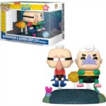 Funko Pop! Rides Deluxe: SpongeBob  Squarepants - Mermaidman and Barnacleboy with The Invisible Boat