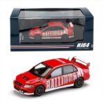 Hobby Japan 1/64 Mitsubishi Lancer Evolution 7 Gsr Ralliart,Palmer Red