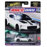 Mattel Hot Wheels 1/64 Premium : Race Day – 2018 Bentley Continental GT3, white/green 3/5